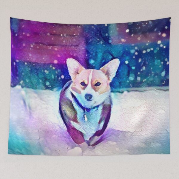Item preview, Moonlight Starflurry Corgi designed and sold by Alyxandre.