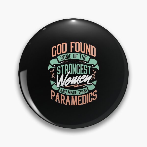 Artikelvorschau, Strong Woman Paramedics Profession Gift Idea entworfen und verkauft von haselshirt.