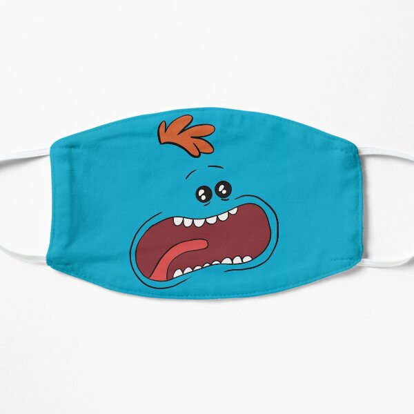 Mr. meeseeks Flat Mask