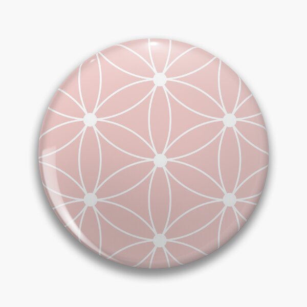 Item preview, Floral pattern. Rose quartz pink designed and sold by Latte Design.