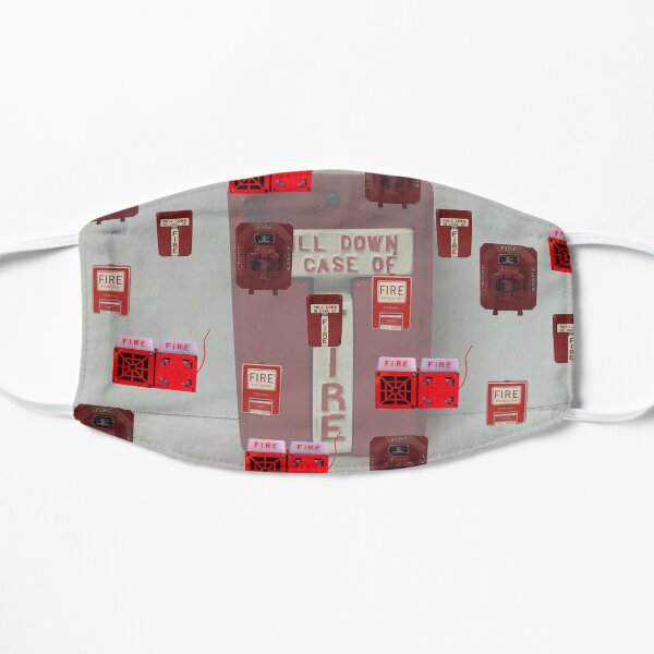 Rare Fire Alarms Flat Mask