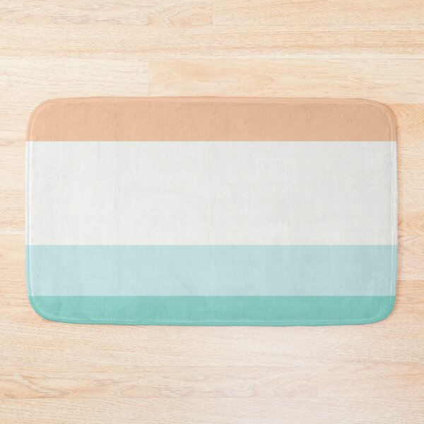 Item preview, Stripes teal and blush designed and sold by Latte Design.