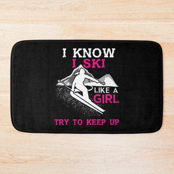 Item preview, Ski Girl Winter Sports Mountain Adventurer Gift designed and sold by haselshirt.