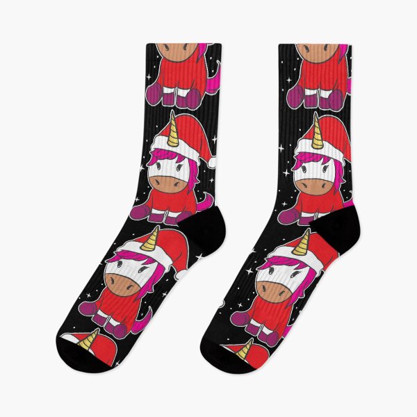 Item preview, Funny Christmas Xmas Santa Unicorn Sparkle Holiday Gift designed and sold by haselshirt.