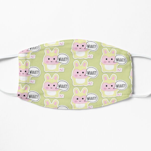 Moriah Elizabeth Bunny Pig Flat Mask