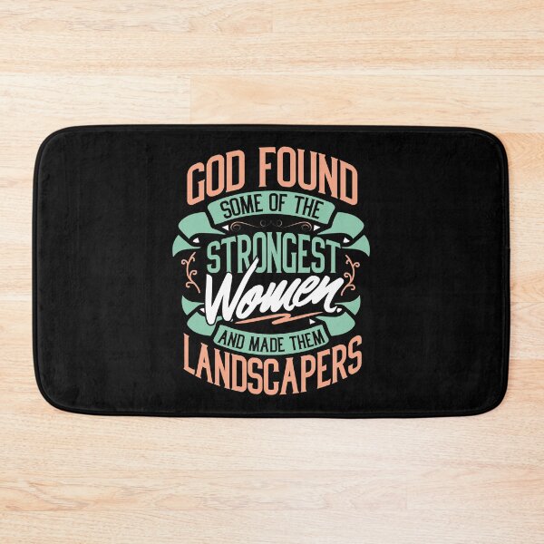 Item preview, Strong Woman Landscapers Profession Gift Idea designed and sold by haselshirt.