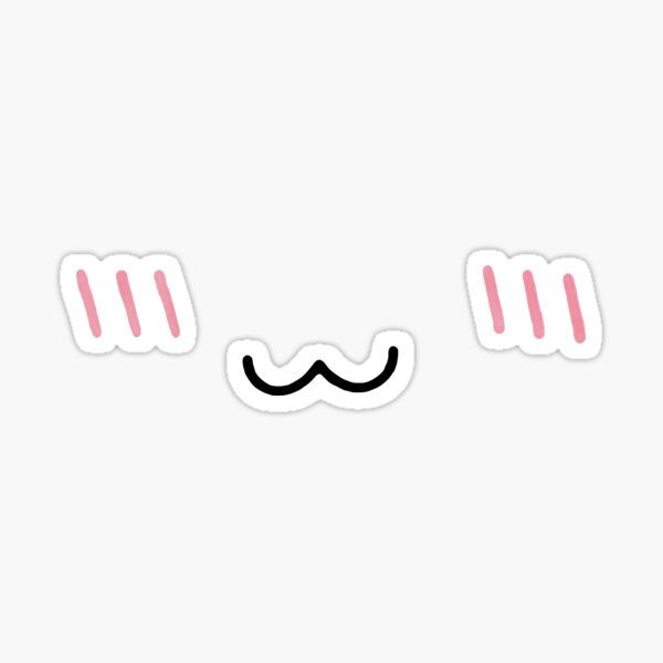 Buy Kawaii Sponge Seal Stickers - Tiny Cat Faces at Tofu Cute