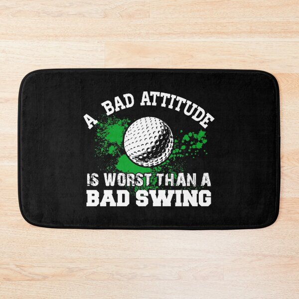 Item preview, Golf Shirt Bad Attitude Worst Than Bad Swing Golfer Gift Tee designed and sold by haselshirt.