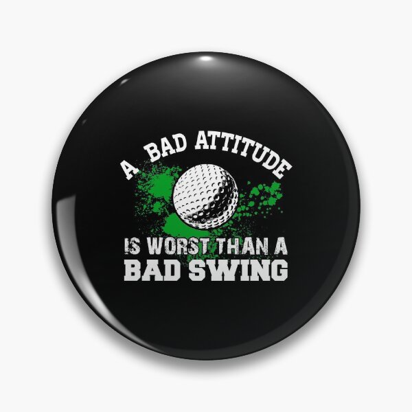 Item preview, Golf Shirt Bad Attitude Worst Than Bad Swing Golfer Gift Tee designed and sold by haselshirt.