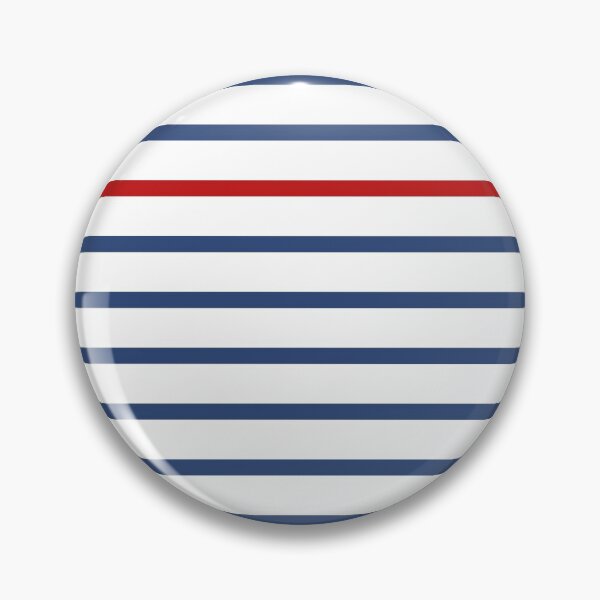 Item preview, Blue stripes and one red designed and sold by Latte Design.