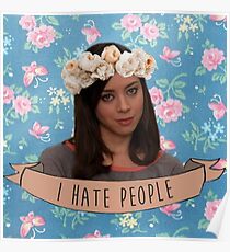 Ich hasse Leute - April Ludgate Poster