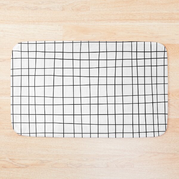 Item preview, Black and white Grid designed and sold by Latte Design.