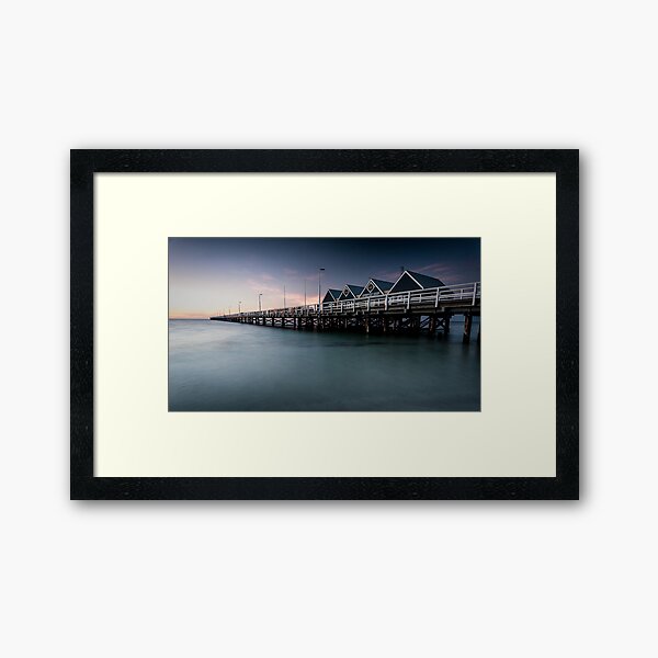 Busselton Jetty Framed Art Print