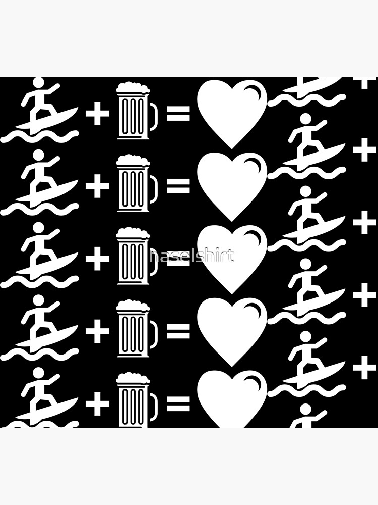 Discover Surfing Beer Mug of Beer Is Love Athlete Gift Idea | Socks