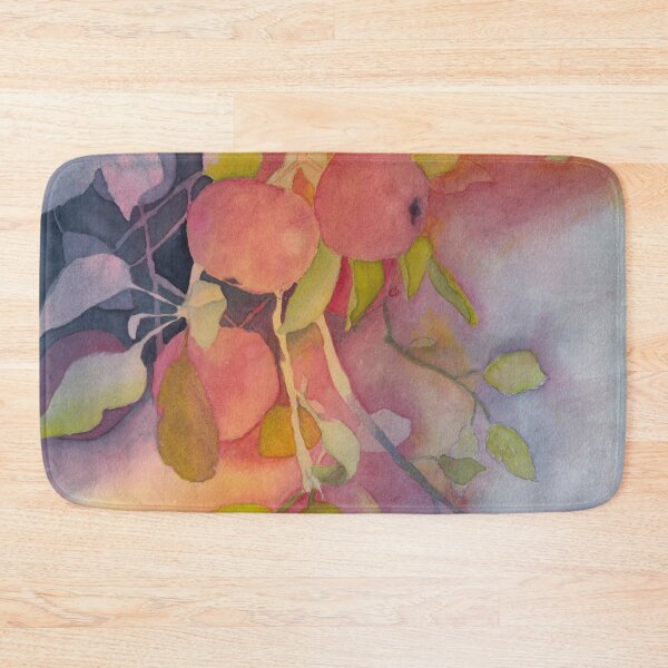 Item preview, Autumn Apples Watercolor Painting designed and sold by The Elderberry Blossom.