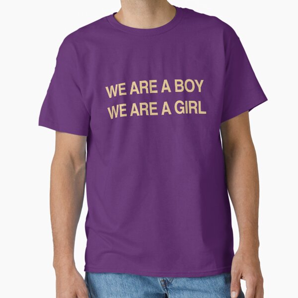 Item preview, We Are A Boy We Are A Girl designed and sold by ijanet.