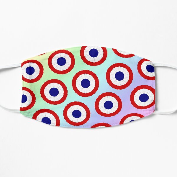 French Cockade Pattern Mask
