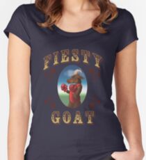 Fiesty Goat Women's Fitted Scoop T-Shirt