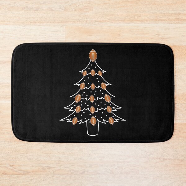 Item preview, American Football Tree Christmas Holiday Xmas Gift designed and sold by haselshirt.