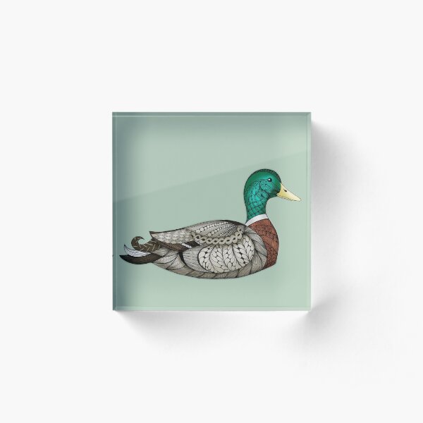 Mallard Duck Acrylic Block