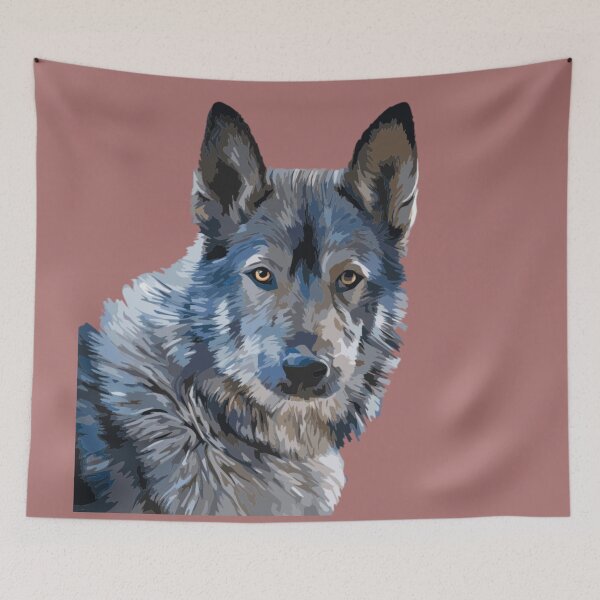 Item preview, Wild wolf designed and sold by Simmikreative.