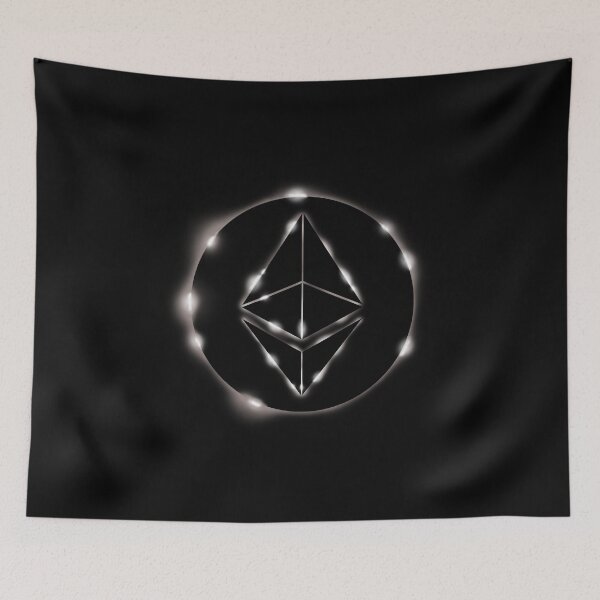 Item preview, Ethereum Eclipse Silueta Criptomoneda designed and sold by groovezero.
