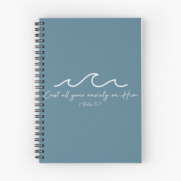 Item preview, Eche todas sus ondas de ansiedad - 1 Pedro 5: 7 designed and sold by move-mtns.