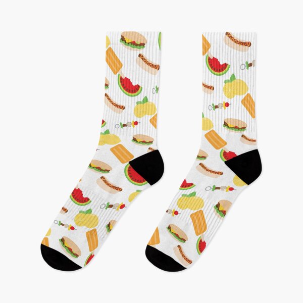 Item preview, Summer Barbecue  Food Pattern designed and sold by 4Craig.
