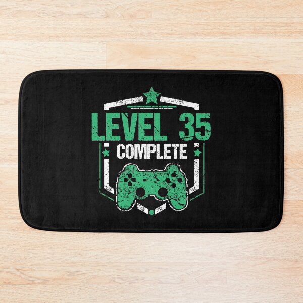Item preview, Gamer Shirt Level 35 Complete Gaming Birthday Gift Tee designed and sold by haselshirt.