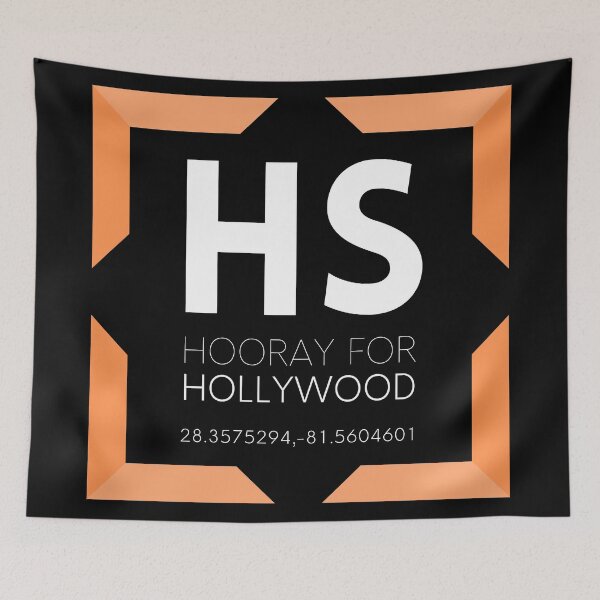 Item preview, HS Hooray for Hollywood- Orange corners designed and sold by morelando.