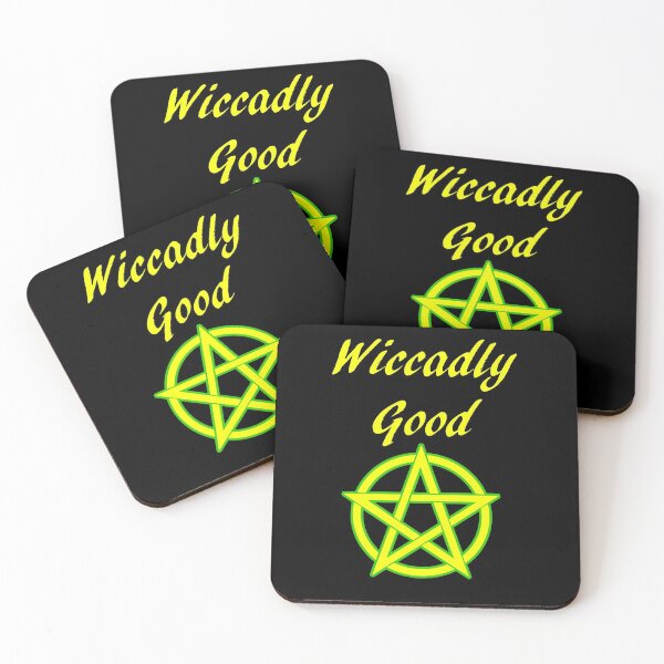 Item preview, Wicca Pun Wiccadly Good Pentacle Pentagram designed and sold by Minds-Eye.