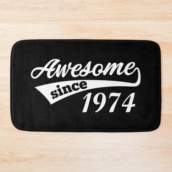 Item preview, Awesome Since Birth Year 1974 Birthday Gift Idea designed and sold by haselshirt.