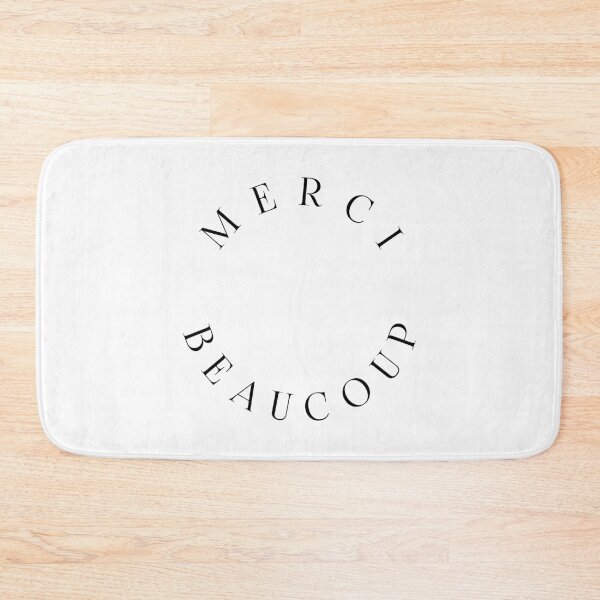Item preview, Merci Beaucoup designed and sold by egrubbs.