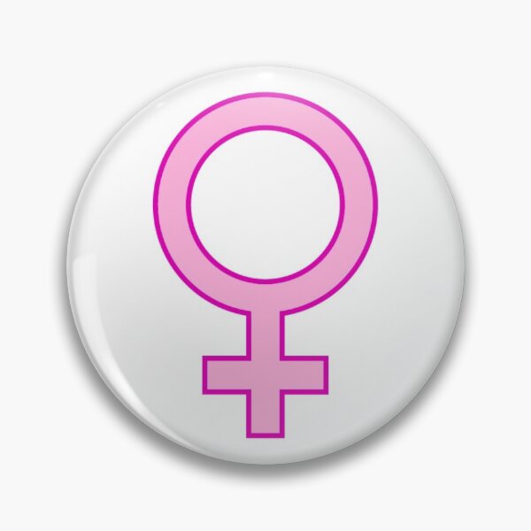 Item preview, Pink Female Sign Feminist Symbol designed and sold by FemAct.
