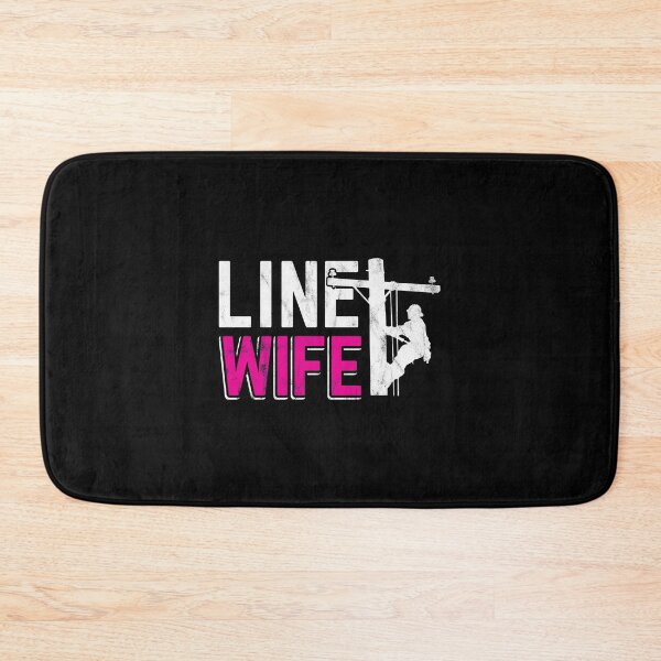 Item preview, Line Wife Line Technician Line Worker Gift Idea designed and sold by haselshirt.