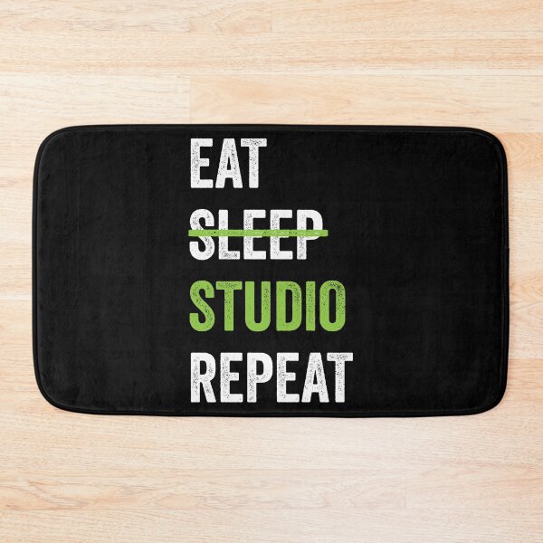 Item preview, Eat Sleep Studio Repeat Abstract Art Gift Idea designed and sold by haselshirt.