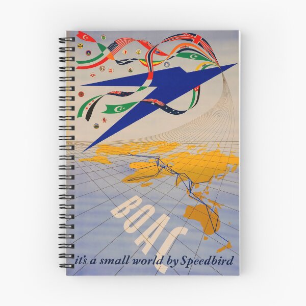 Item preview, Boac Ist a small World vintage travel poster designed and sold by stickart-marek.