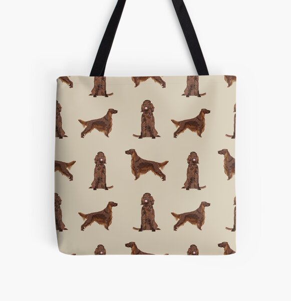Aperçu de l'œuvre Setter Irlandais chien race cadeaux de modèle pour animaux de compagnie pour les setters irlandais créée et vendue par PetFriendly.