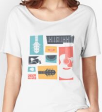 Guitar Collage Women's Relaxed Fit T-Shirt