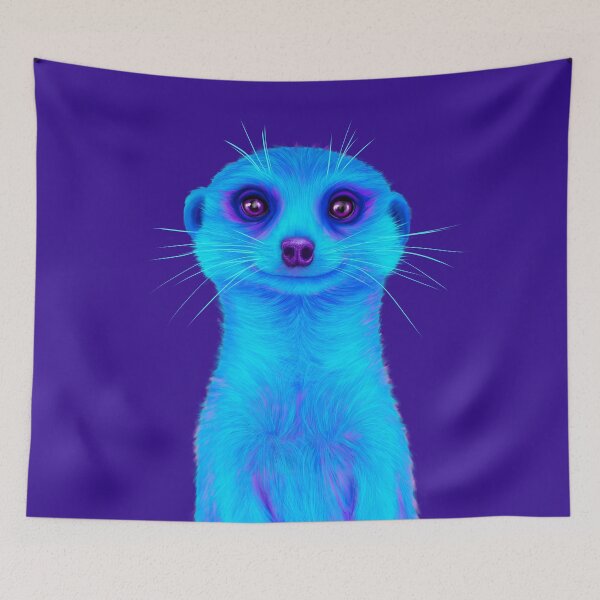 Item preview, Blue Meerkat designed and sold by NeonFuzz.