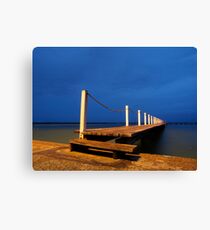 Walking on Water Canvas Print