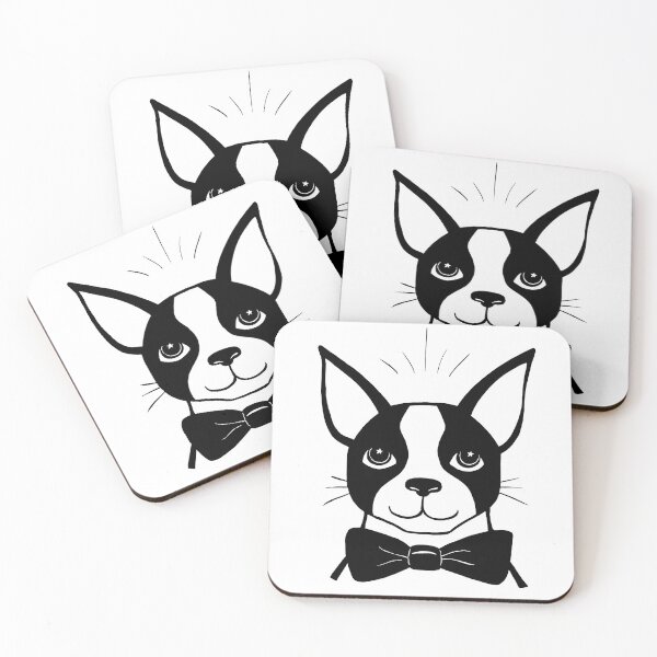Item preview, Bowtied Boston Terrier designed and sold by KateMcDonough.