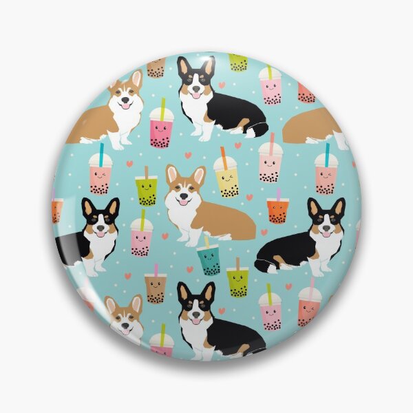 Item preview, Corgi welsh corgi bubble tea boba dog dogs dog breed dog pattern pet friendly designed and sold by PetFriendly.