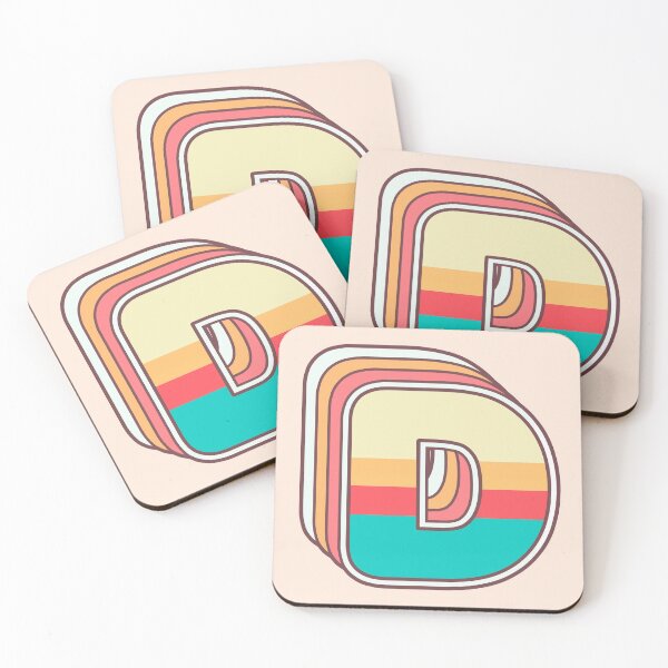 Item preview, Retro D designed and sold by OkihanaShop.