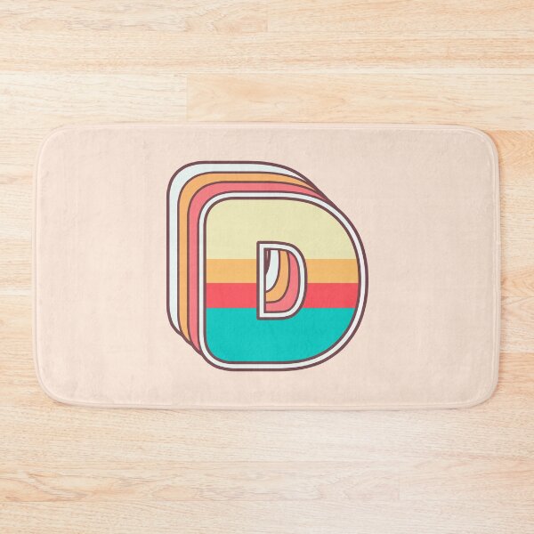Item preview, Retro D designed and sold by OkihanaShop.