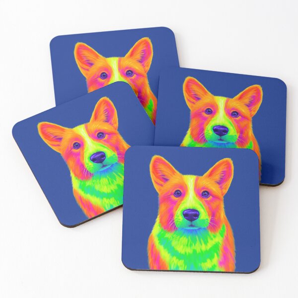 Item preview, Colorful Corgi designed and sold by NeonFuzz.