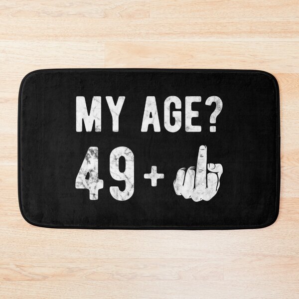 Item preview, My Age Finger 49 Birthday Gift Idea designed and sold by haselshirt.