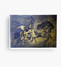 Horses II Canvas Print