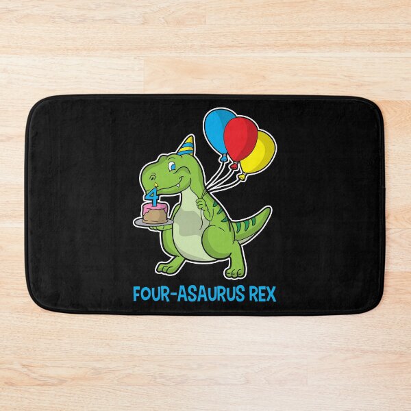 Item preview, FOUR-asaurus Dino Dinosaur 4rth Birthday Gift Idea designed and sold by haselshirt.