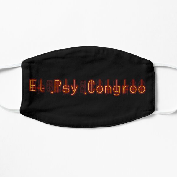 STEINS GATE Divergence meter: El Psy Congroo Flat Mask